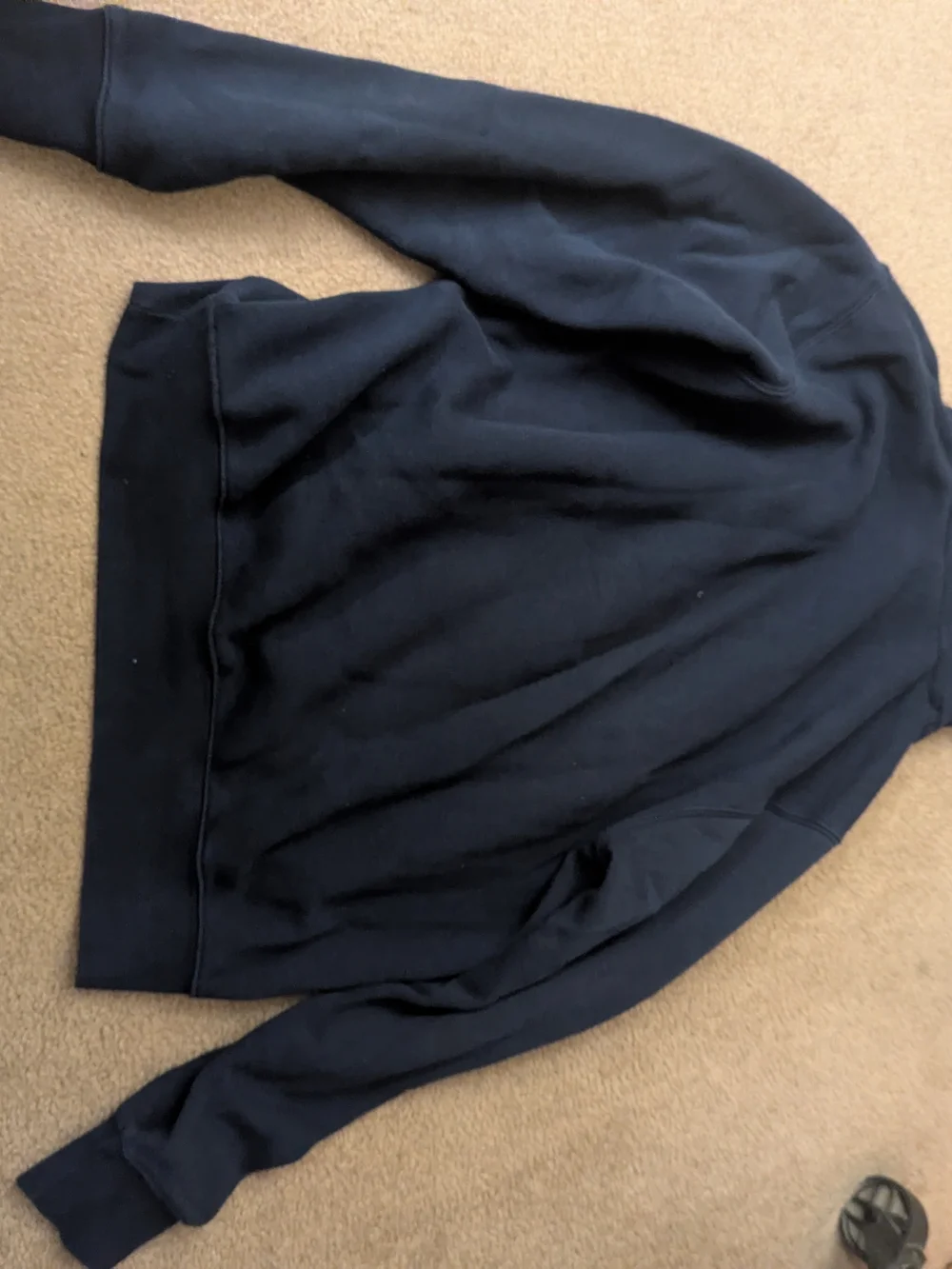 Nike Navy Hooded Pullover Sweatshirt